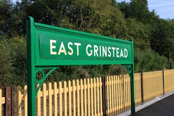 East Grinstead - Filming at the Bluebell Railway