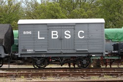 Goods Wagons - Filming at the Bluebell Railway