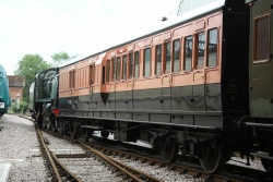 Coach 1520 - Filming at the Bluebell Railway