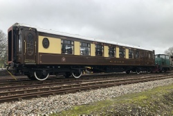 Carriage Car 54 - Filming at the Bluebell Railway