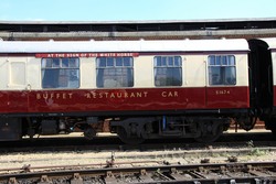 Carriage S1674 - Filming at the Bluebell Railway