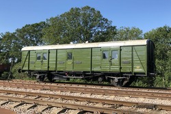 Generator Van - Filming at the Bluebell Railway